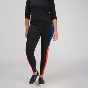 LIVI Active blue black leggings plus 26